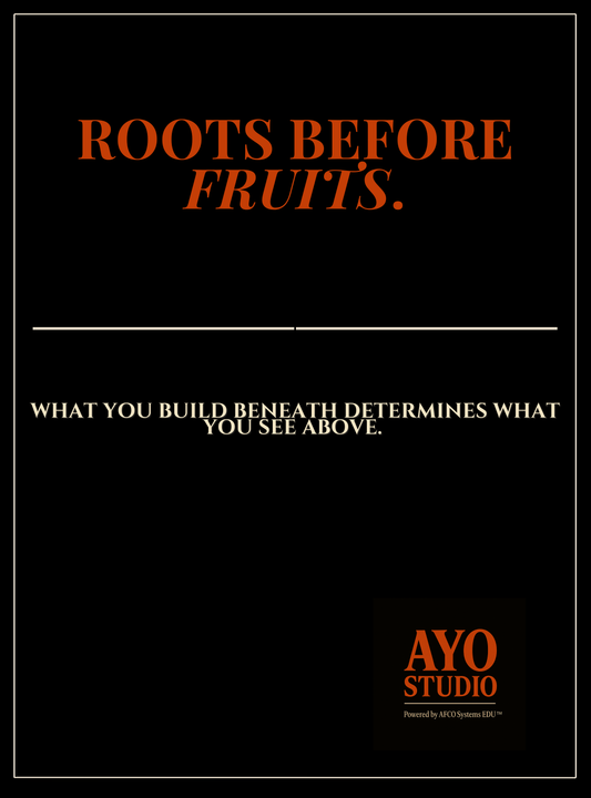 AFCO Systems™ ROOTS BEFORE FRUITS.